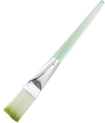 Rosallini uxcellÂ® Lady Beauty Clear Green Slim Handle Mud Mask Face Brush(Pack of 1)