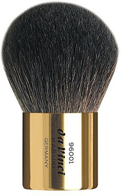 

Da Vinci Brushes Vinci Series 96001 Gold Kabuki Powder Brush in Black Leather Sleeve, 1.06 Ounce(Pack of 1)
