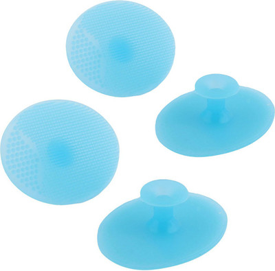 

Enem Anti-slip Silicone Face Brush-Makeup Cleaner,Facial Pore Cleansing,Blackhead Remover,Exfoliate Skin,Deep Clean-Pack of 04(Pack of 4)