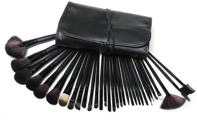 

Cosmix Stores Set Of 32 Make Up Brush,Black Handle With Black Pouch(Pack of 32)