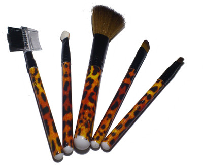 

Liqon Multi-Design Pattern Professional 5 Pcs Make Up Brush Set Travel Kit(Pack of 5)