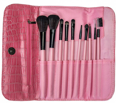 

Foolzy Set of 10 Professional Makeup Brushes Kit(Pack of 10)