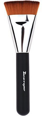 

BESTOPE 2015 Flat Contour Brush Foundation Brush Repair Capacity Makeup Brushes for Girls (1 PCS Black)(Pack of 1)