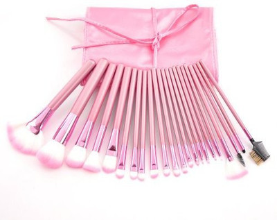 

8Decades Super Professional Cosmetic Makeup Make up Brush Brushes Set Kit Fashion Handle Makeup Brushes Tools With Purple Bag Case Pouch Bag(Pack of 22)