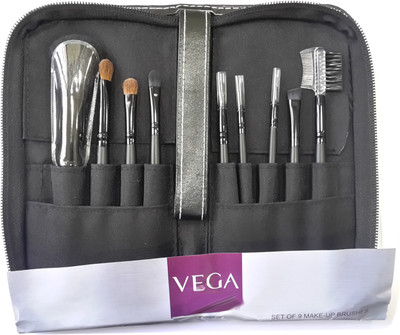 

Vega Make Up Brushes(Pack of 9)
