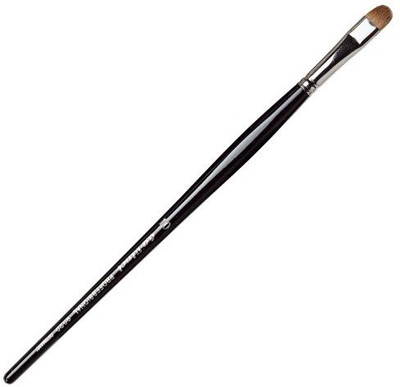 

Da Vinci Brushes Vinci Series 9620 Professional Russian Red Sable Oval Eye Shadow Brush, Size 10, 14 Gram(Pack of 1)