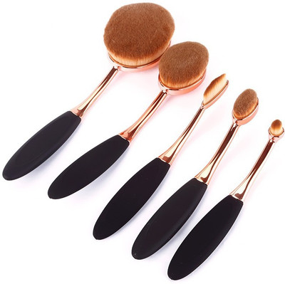 

VibeX ™ Branded Foundation Powder Synthetic Brushes Kit Cosmetics Make Up(Pack of 5)
