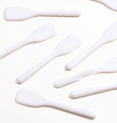 

Red Blue Charley Mini Oar Cosmetic Plastic Spatulas with Mini Jar(Pack of 200)