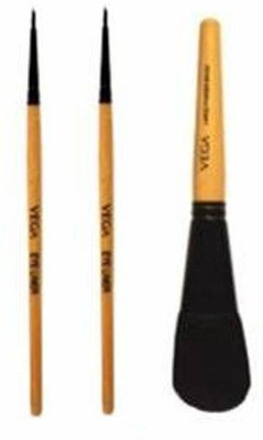 

Vega Eye Liner, Powder Brush(Pack of 3)