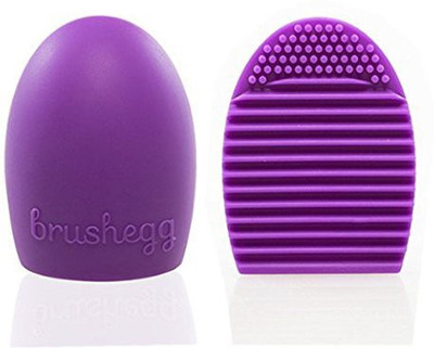 

HHE Fashion Cleaning Brush Egg Wash Silica Makeup Brush Cosmetic Tools Clean Glove Scrubber(Pack of 1)