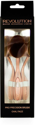 

Makeup Revolution Precision Pro Brush Oval Face(Pack of 1)