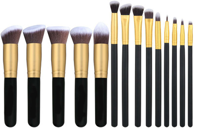 

Shrih Foundations Concealers Eye Shadows 14 Pcs Makeup Brush Set(Pack of 14)