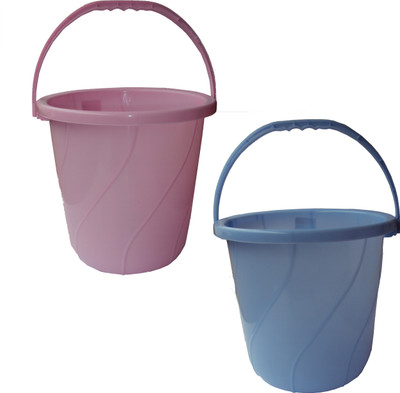 

Milton Orbit 25 L Plastic Bucket(Pink, Blue)