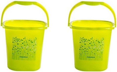 

Nayasa FUNK RING DELUXE 25 L Plastic Bucket(Green)