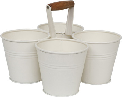 

Elan 2 L Steel Bucket(White)