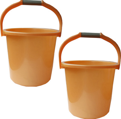 

Milton New 25 L Plastic Bucket(Orange)