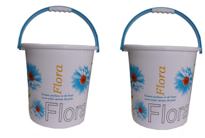 

Nayasa 20 L Plastic Bucket(Blue, Red)