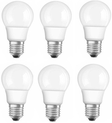 OSRAM 9 W Basic Standard E27 LED Bulb(Yellow, Pack of 6)