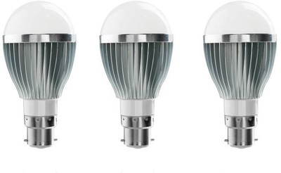 

Novahertz 7 W Standard B22 D LED Bulb(White, Pack of 3)