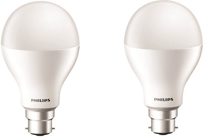

Philips 20 W Standard B22 LED Bulb(White, Pack of 2)