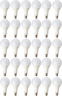 

Vivid 9 W Standard B22 LED Bulb(White, Pack of 30)