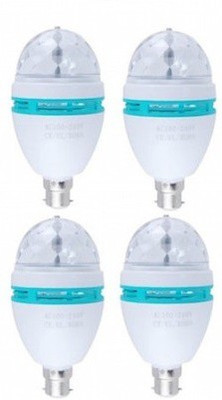 

A To Z Traders 3 W Standard B22 LED Bulb(Multicolor, Pack of 4)