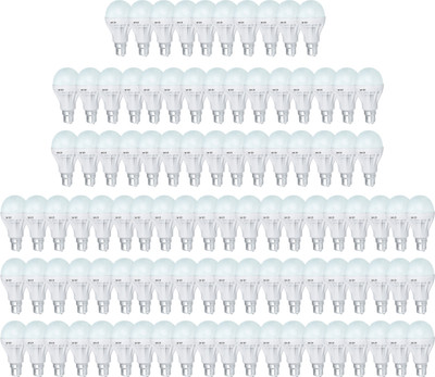 

SR Collection 3 W Standard B22 LED Bulb(White, Pack of 100)