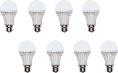 

Limelight 9 W Standard B22 LED Bulb(White, Pack of 8)