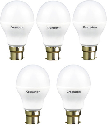 

Crompton 12 W Standard B22 LED Bulb(White, Pack of 5)