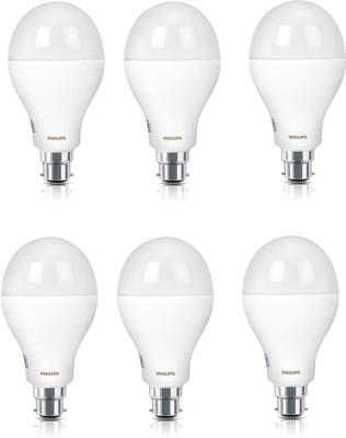 

Philips 17 W Standard B22 LED Bulb(White, Pack of 6)