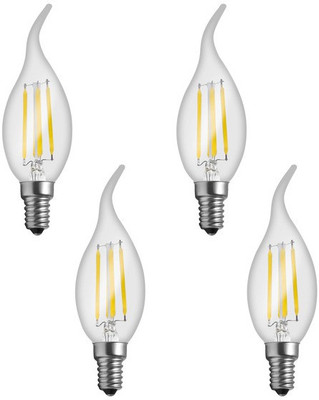 

Imperial 4 W Standard E14 LED Bulb(White, Pack of 4)