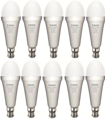 

Saara 5 W Spiral B22 LED Bulb(White, Pack of 10)