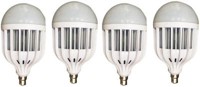 

VRCT 36 W Standard B22 D LED Bulb(White, Pack of 4)