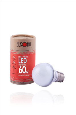 

Elkoha 10 W Standard B22 LED Bulb(White)