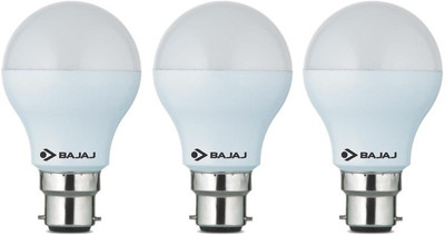 

Bajaj 5 W Standard B22 LED Bulb(White, Pack of 3)