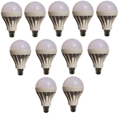 Galaxy 12 W Standard B22 LED Bulb(White, Pack of 11)