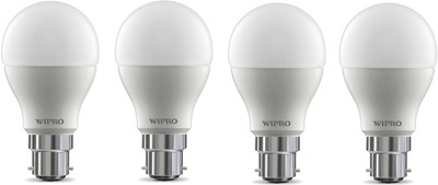 

Wipro 5 W Standard B22 LED Bulb(Yellow, Pack of 04)