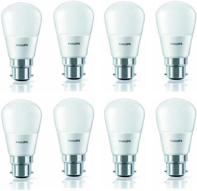 

Philips 4 W Standard B22 LED Bulb(White, Pack of 8)