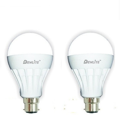 Dewlite LED 7 W Standard B22 LED Bulb(White, Pack of 2)