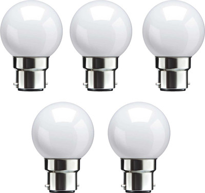

Syska Led Lights 0.5 W Standard B22 LED Bulb(White, Pack of 5)