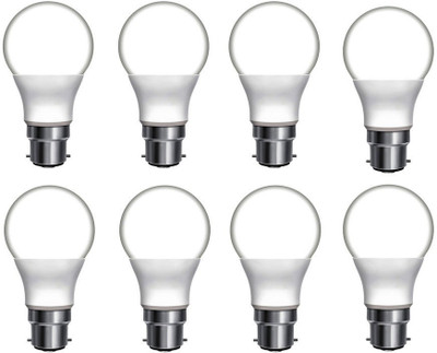 

Limelight 12 W Standard B22 LED Bulb(White, Pack of 8)