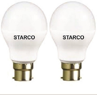 

Starco 9 W Standard B22D LED Bulb(White, Pack of 2)