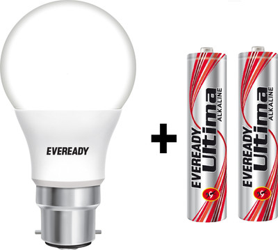 

Eveready 3 W Standard B22 LED Bulb(White)