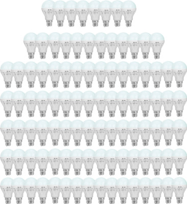 

SR Collection 9 W Standard B22 LED Bulb(White, Pack of 100)