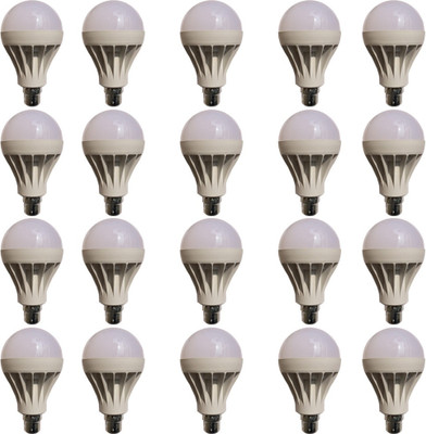 

Galaxy 12 W Standard B22 LED Bulb(White, Pack of 20)