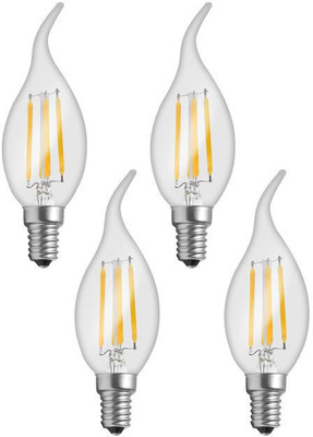 

Imperial 4 W Standard E14 LED Bulb(Yellow, Pack of 4)