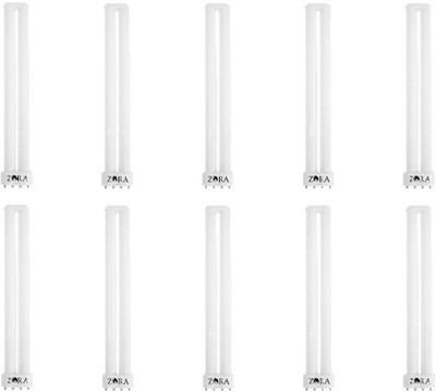 

Zora 55 W Standard 2G11 CFL Bulb(White, Pack of 10)