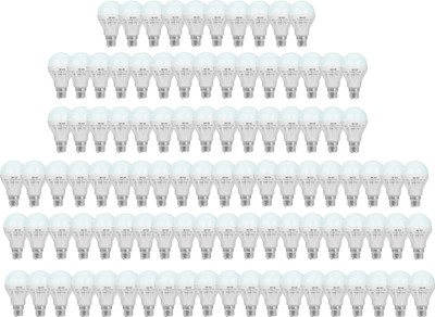 

SR Collection 5 W Standard B22 LED Bulb(White, Pack of 100)