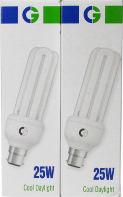 1% OFF on Crompton Greaves 25 W CFL Bulb(White, Pack of 2) 1% OFF on Crompton Greaves 25 W CFL Bulb(White, Pack of 2)