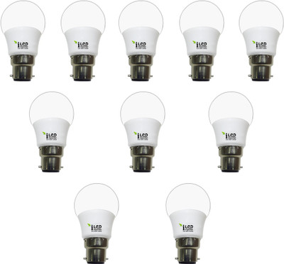 

Imperial 3 W Standard B22 LED Bulb(White, Pack of 10)